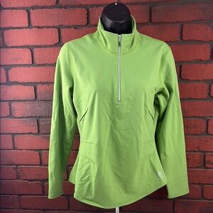 Snow Angel Women's Medium Quarter-Zip Activewear Shirt Jacket‎